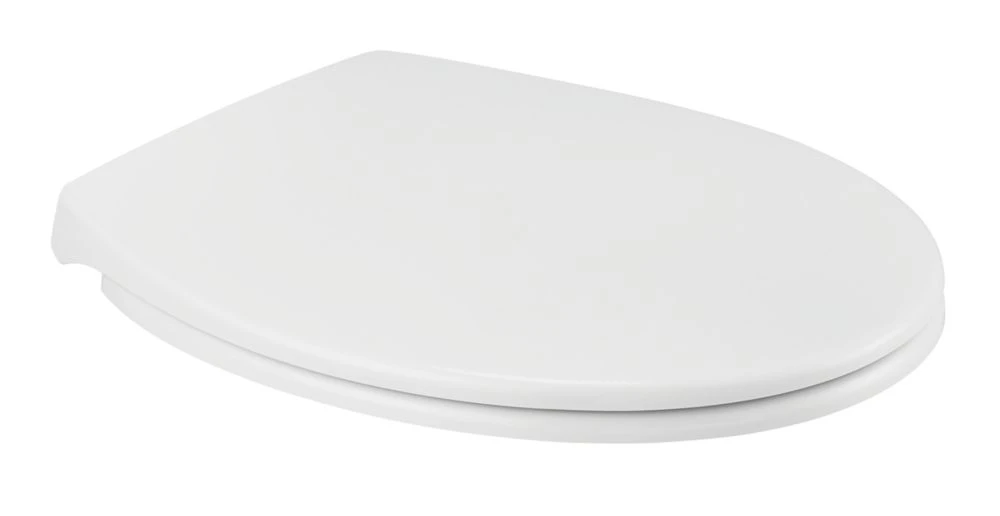 Essentials Havel Soft-Close With Quick-Release Toilet Seat Duraplast White - Image 4