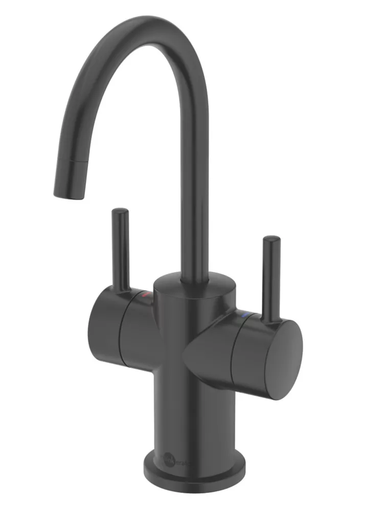 InSinkErator Moderno Hot & Cold Water Side Tap Velvet Black