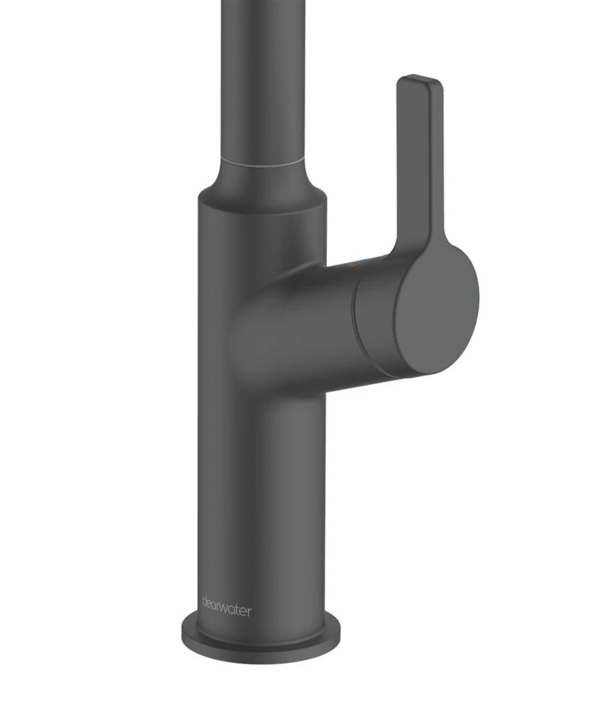 Clearwater Karuma KAR20MB Single Lever Tap With Twin Spray Pull-Out Matt Black - Image 3