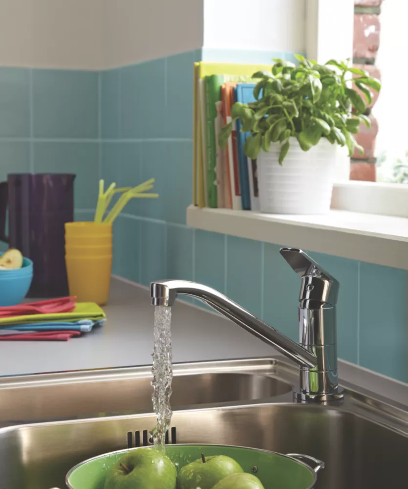 Bristan Cinnamon Mono Mixer Kitchen Tap Chrome - Image 2