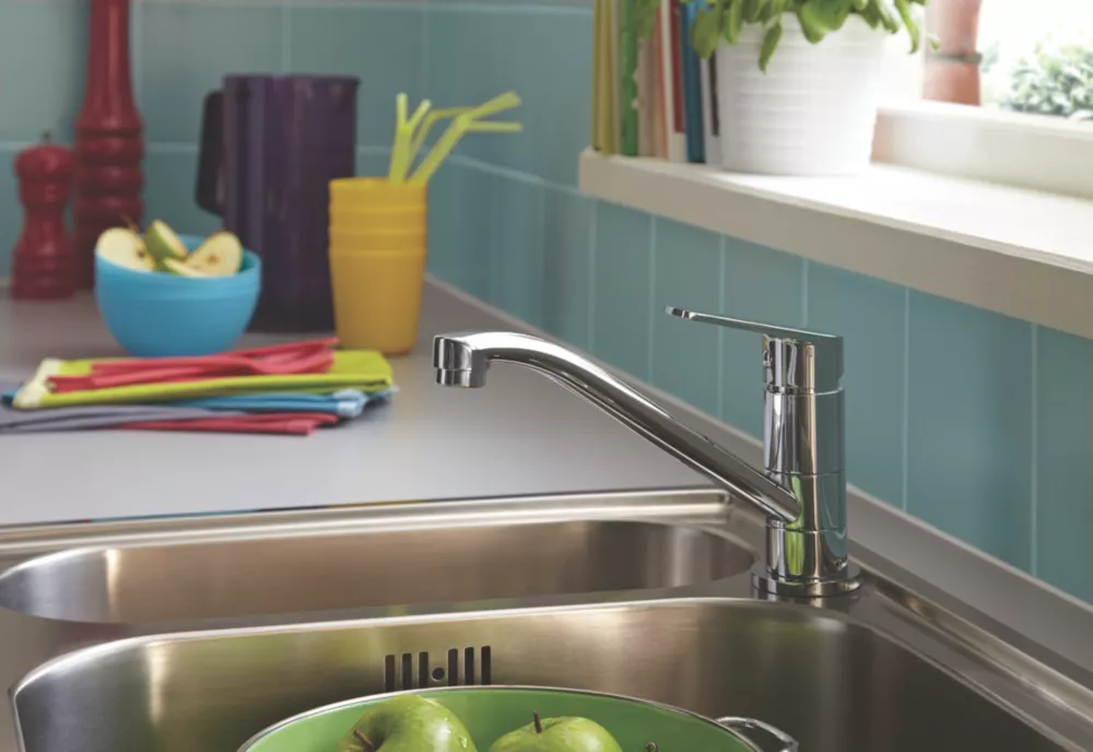 Bristan Cinnamon Mono Mixer Kitchen Tap Chrome - Image 3