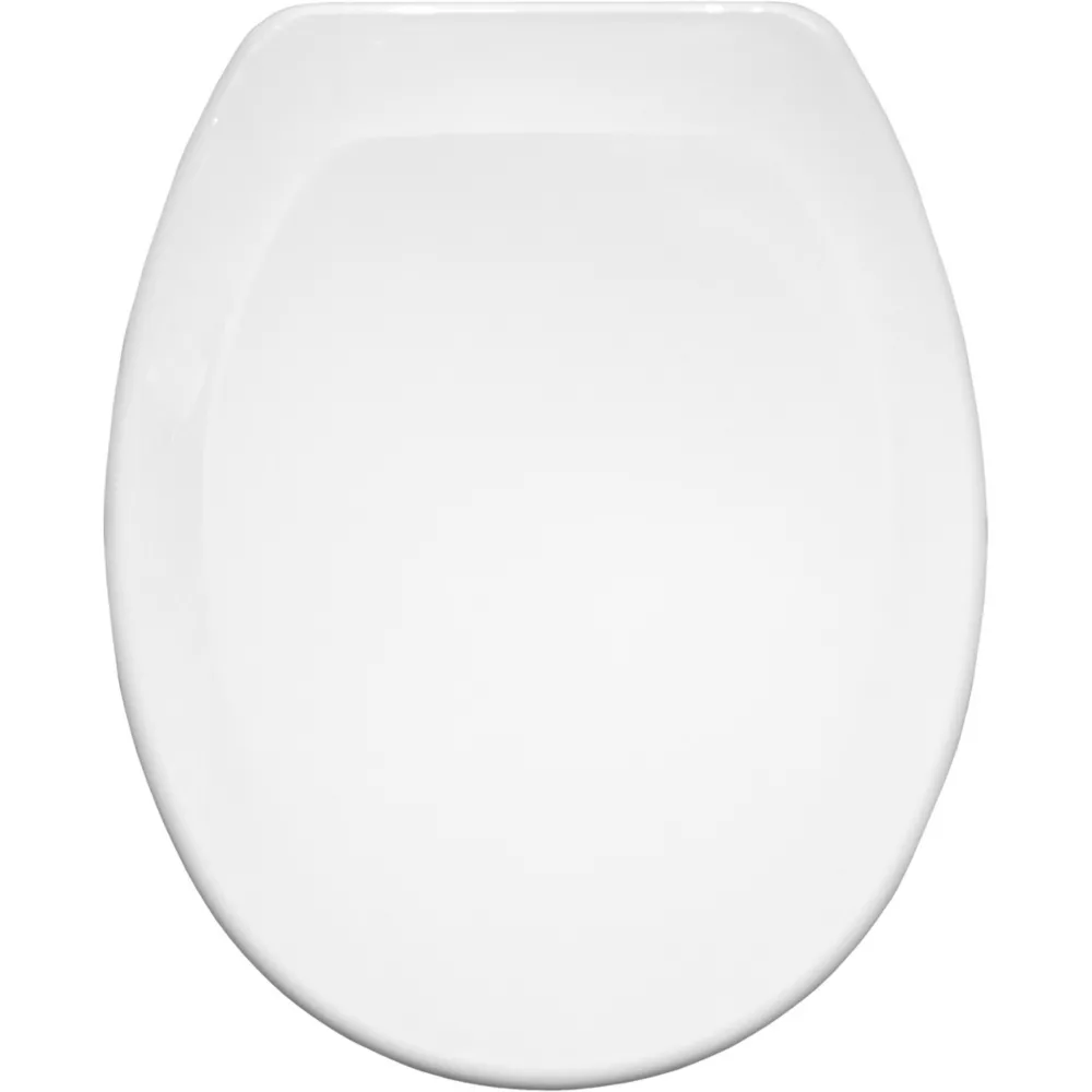 Bemis Jersey Trade Pack Standard Closing Toilet Seats Thermoplastic White 5 Pack - Image 3