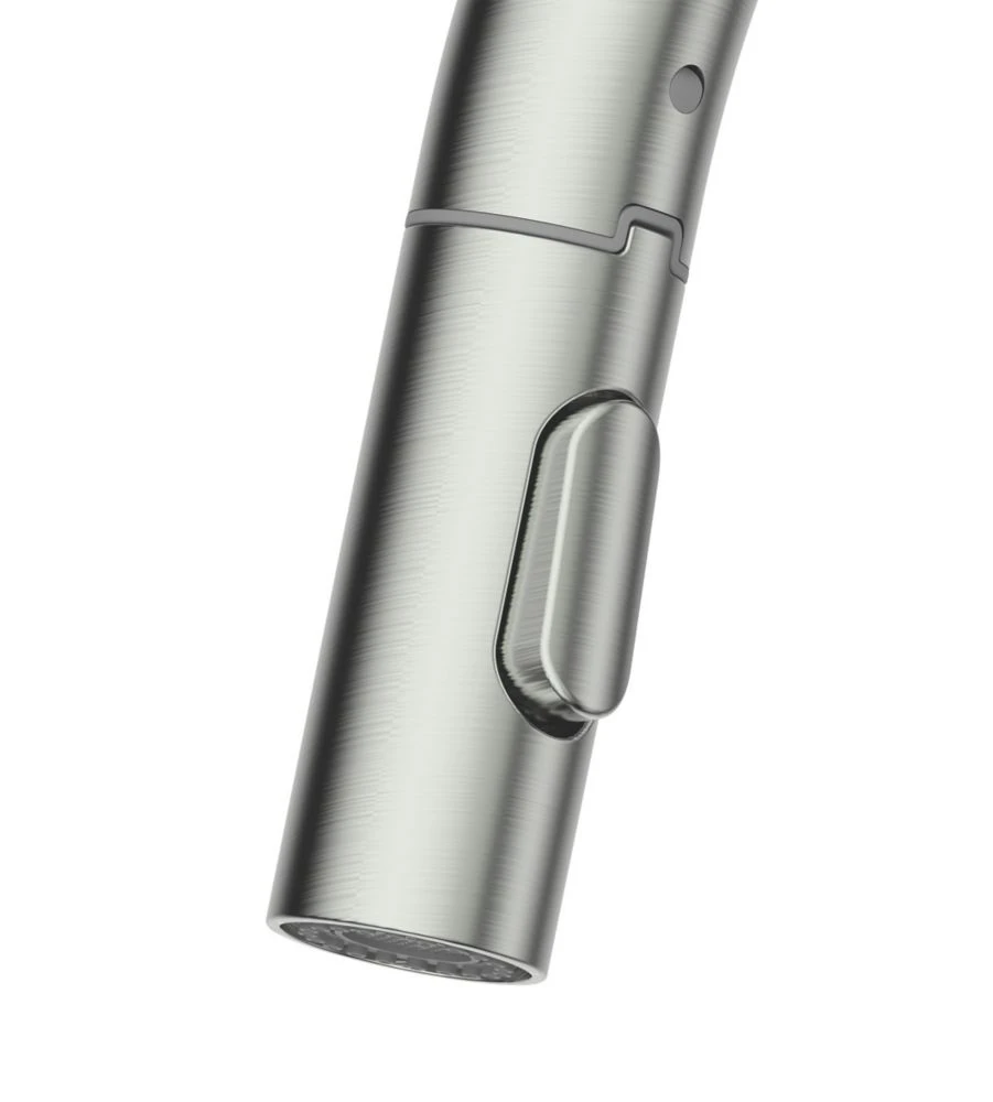 Clearwater Amelio AML10BN Battery-Powered Sensor Tap With Twin Spray Pull-Out Brushed Nickel PVD - Image 3