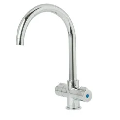 Essentials Dual-Lever Mono Mixer Kitchen Tap Chrome