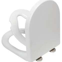 Croydex Hillier Soft-Close With Quick-Release Toilet Seat Polypropylene White