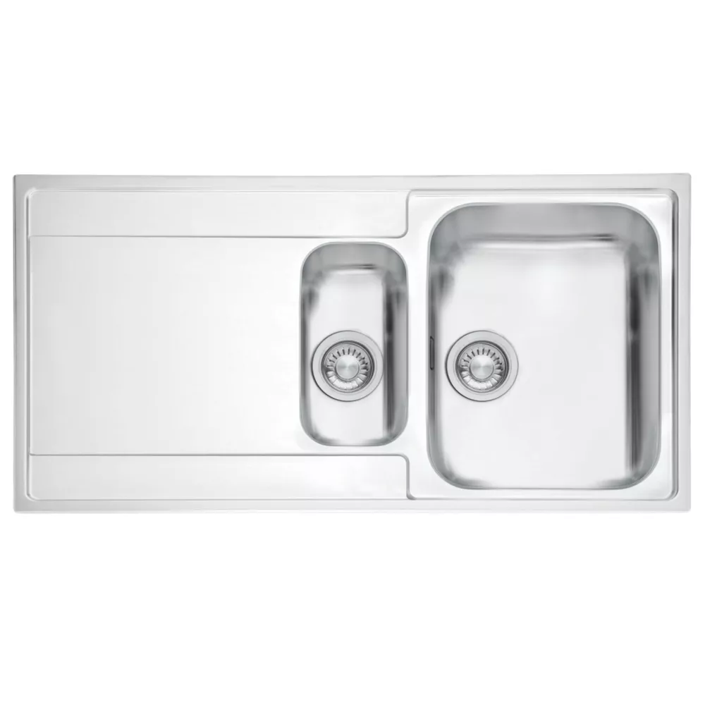 Franke Maris Slim Top 1.5 Bowl Stainless Steel Inset Kitchen Sink 1000 X 510mm