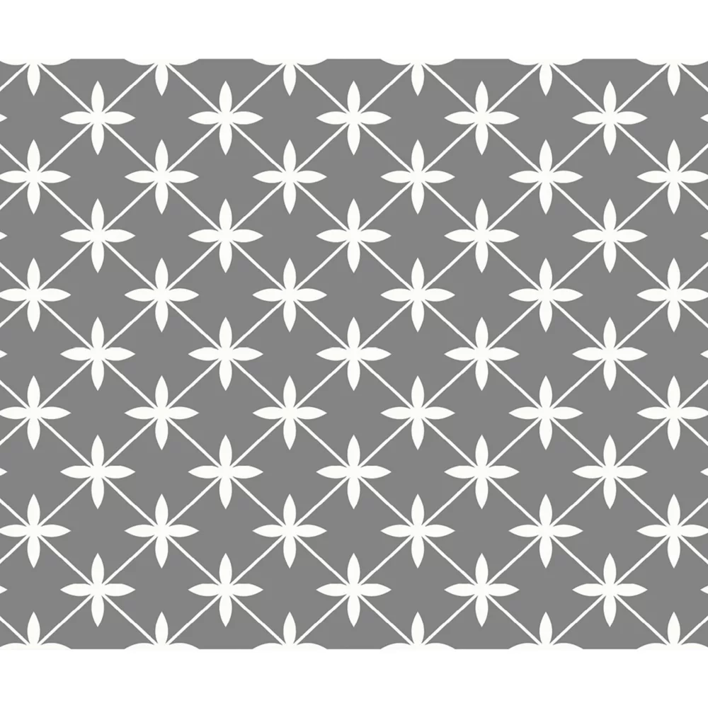 Laura Ashley Wicker Charcoal Self-Adhesive Glass Kitchen Splashback 900 X 750 X 6mm