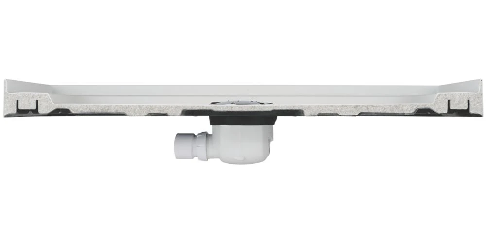 Mira Flight Safe Rectangular Shower Tray White 1400 X 700 X 40mm - Image 2