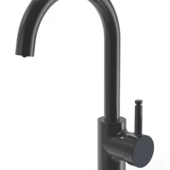 ETAL Single Lever 3-in-1 Hot Water Kitchen Tap Matt Black