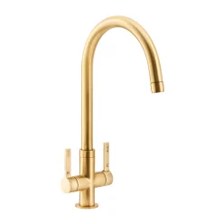 Abode Pico Kitchen Mixer Tap Brushed Brass