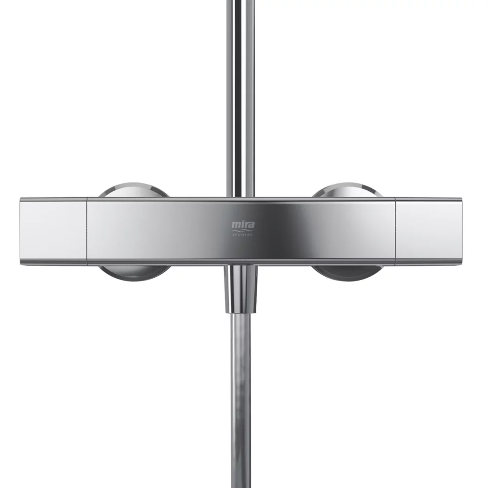 Mira Honesty ERD Rear-Fed Exposed Chrome Thermostatic Diverter Mixer Shower - Image 2