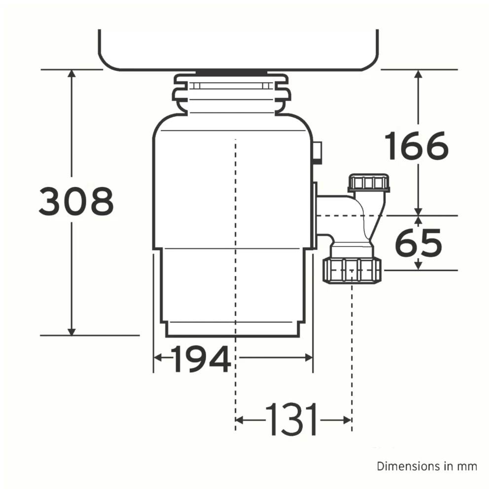 InSinkErator Model 66 Food Waste Disposal Unit - Image 2