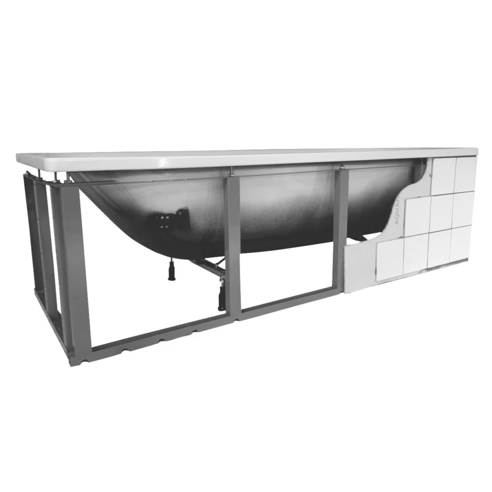 Rawlplug Bath Front Panel Frame Kit 1400-1800mm - Image 2