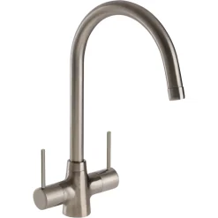 Abode Nexa Contemporary Kitchen Mixer Tap Brushed Nickel