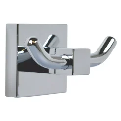 Aqualux Epsom Double Robe Hook Chrome