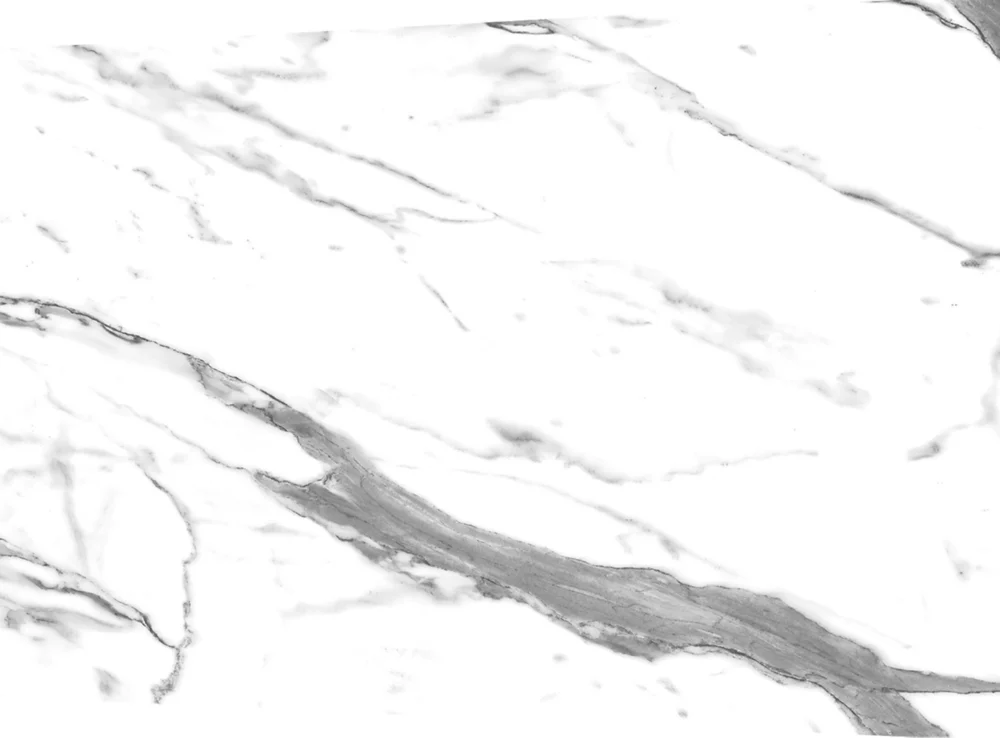 Splashwall White Marble Alloy Splashback 600 X 800 X 4mm