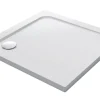 Mira Flight Low Corner Waste Square Shower Tray White 900 X 900 X 40mm