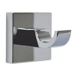Aqualux Epsom Single Robe Hook Chrome