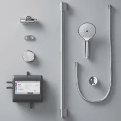 Mira Activate HP/Combi Rear-Fed Single Outlet Chrome Thermostatic Digital Mixer Shower 12 Mira Activate HP/Combi Rear-Fed Single Outlet Chrome Thermostatic Digital Mixer Shower -Zenith Shop 749KJ A5