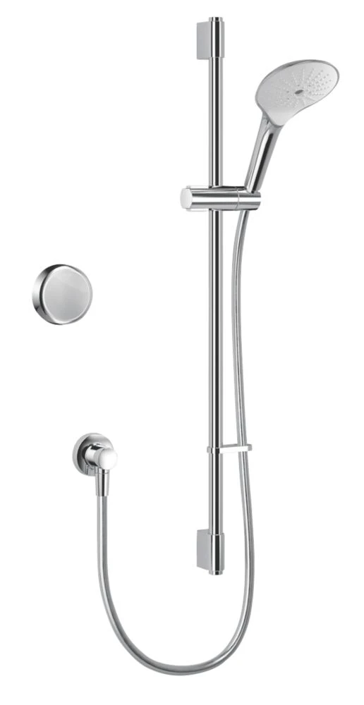 Mira Activate HP/Combi Rear-Fed Single Outlet Chrome Thermostatic Digital Mixer Shower 1 Mira Activate HP/Combi Rear-Fed Single Outlet Chrome Thermostatic Digital Mixer Shower