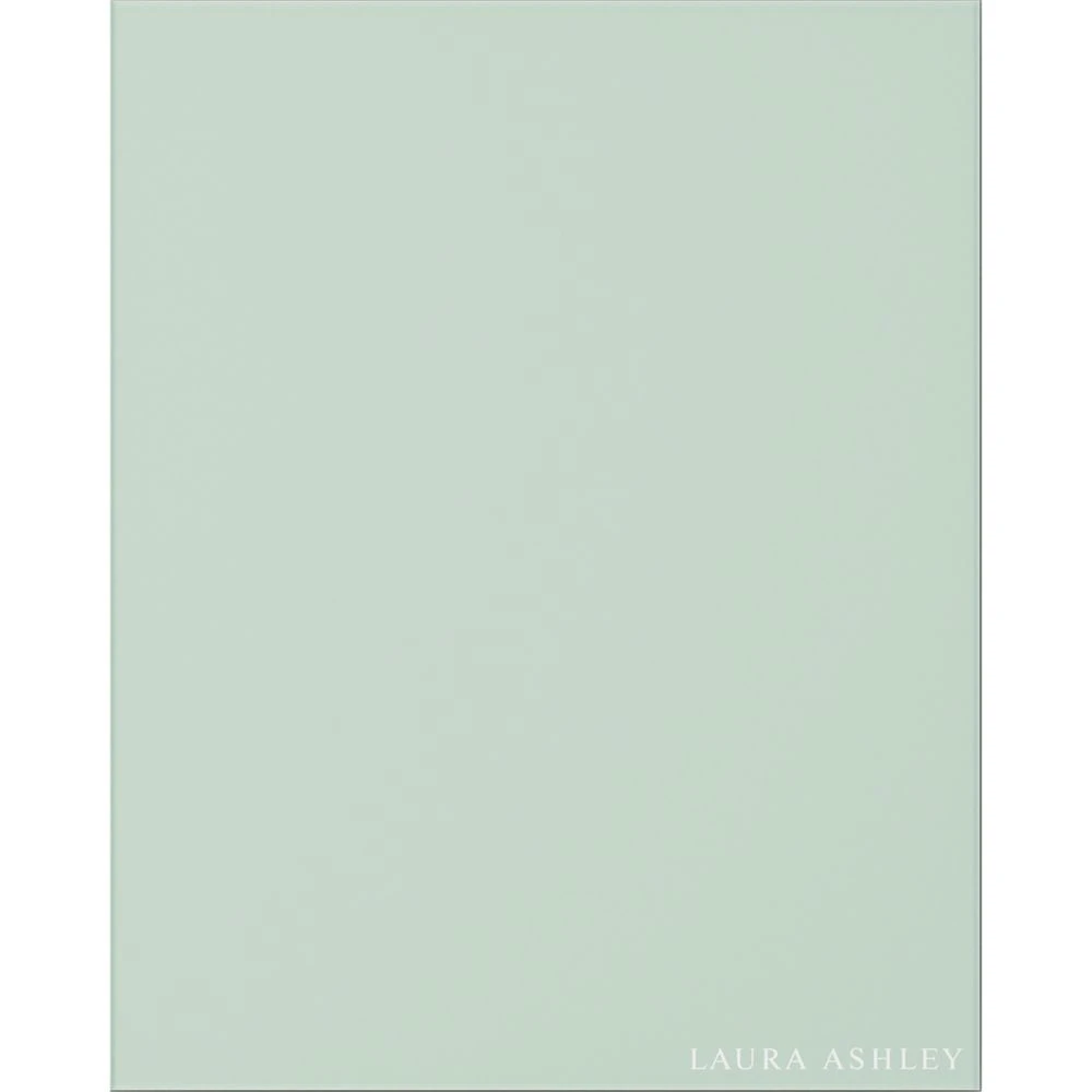 Laura Ashley Eau De Nil Green Self-Adhesive Glass Kitchen Splashback 600 X 750 X 6mm