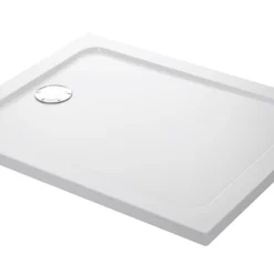 Mira Flight Low Rectangular Shower Tray Gloss White 1000 X 900 X 40mm