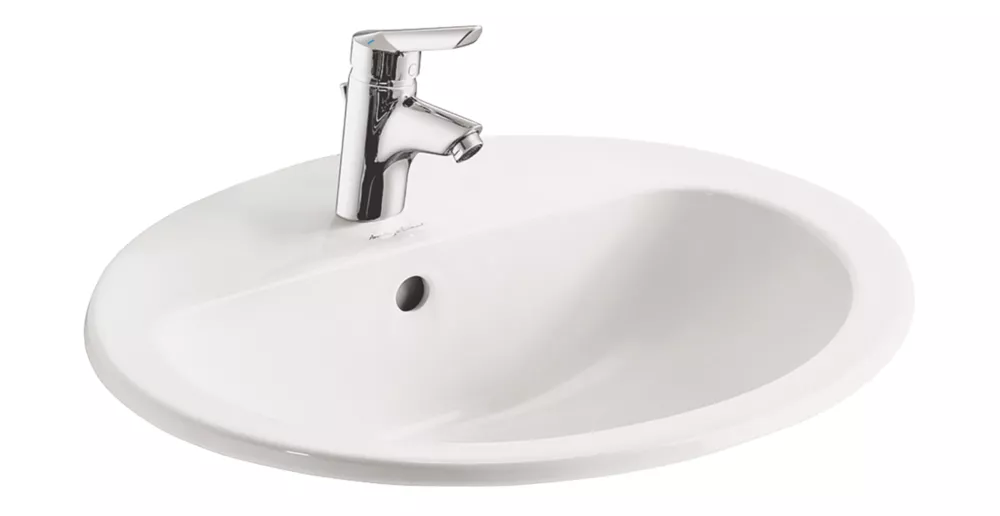 Armitage Shanks Orbit 21 Countertop Washbasin 1 Tap Hole 550mm