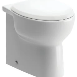Essentials Back-to-Wall Pan With Soft-Close Seat