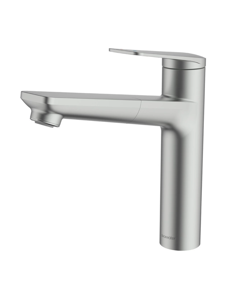 Clearwater Levant LEV20BN Single Lever Tap With Pull-Out Brushed Nickel PVD