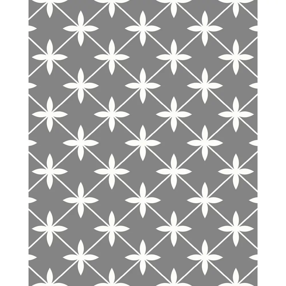 Laura Ashley Wicker Charcoal Self-Adhesive Glass Kitchen Splashback 600 X 750 X 6mm