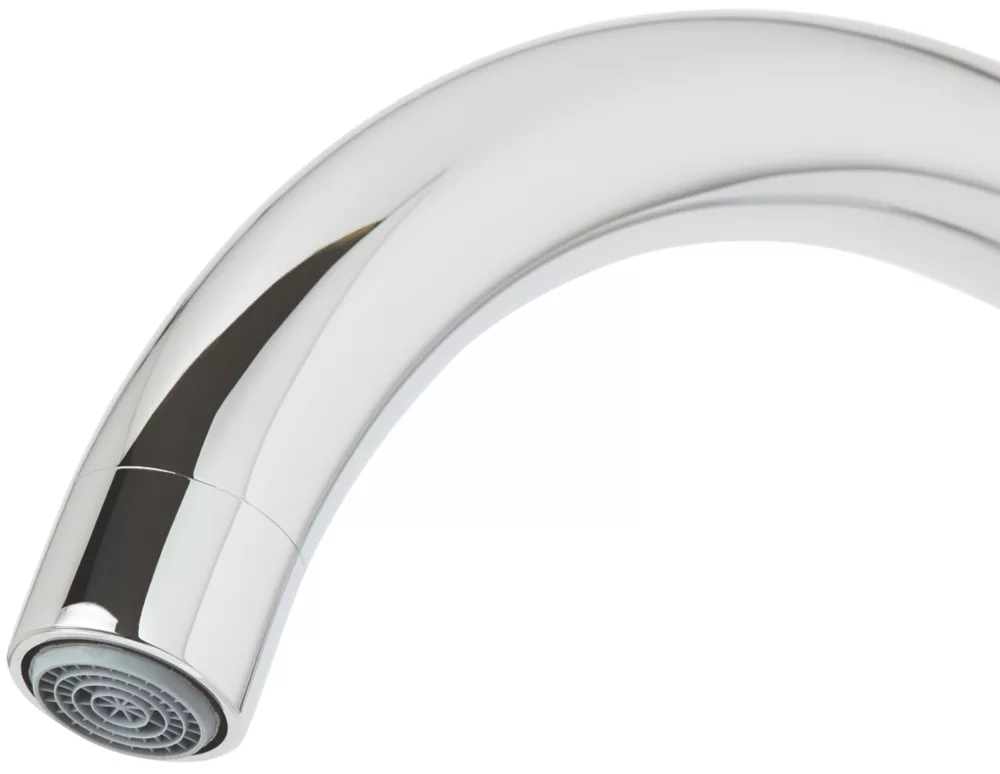 Essentials Mono Mixer Kitchen Tap Chrome - Image 3