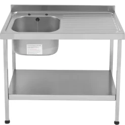 Franke Mini 1 Bowl Stainless Steel Catering Sink 1000 X 600mm