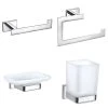 Aqualux York Shower Room 4 Piece Set