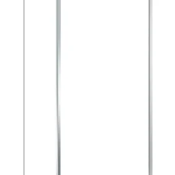 Triton Neo Frameless Showerwall & Swivel Panel Chrome 1000 X 2015mm