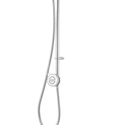 Aqualisa Smart Link HP/Combi Ceiling-Fed Chrome Thermostatic Smart Shower