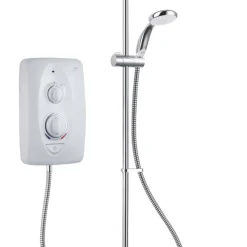 Mira Sprint Dual White 9.5kW Manual Electric Shower