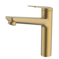 Clearwater Levant LEV20BB Single Lever Tap With Pull-Out Brushed Brass PVD