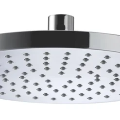 Bristan Swivel & Tilt Round Drench Shower Head Chrome 200mm