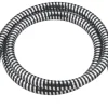 Swirl Shower Hose Black / Silver 10mm X 1.5m