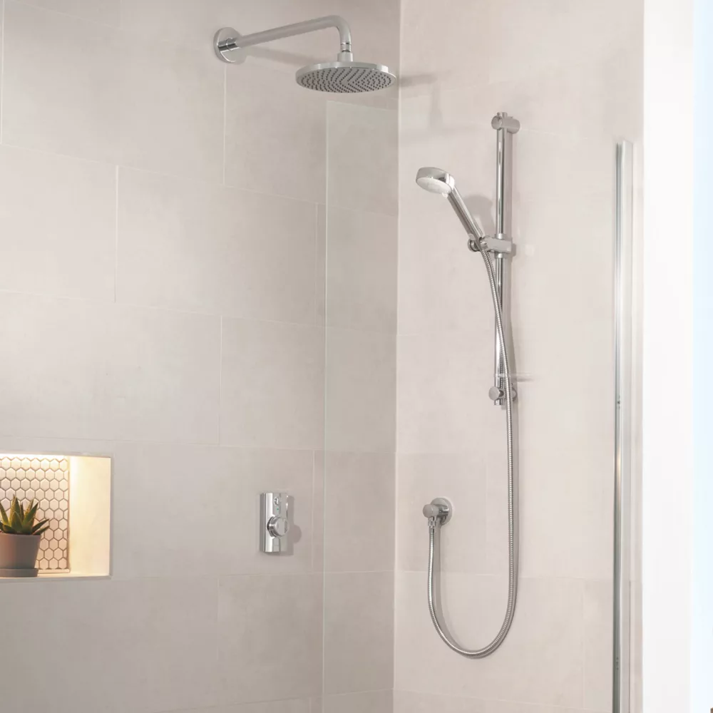 Aqualisa Visage Smart HP/Combi Rear-Fed Chrome Thermostatic Smart Shower With Drencher - Image 4