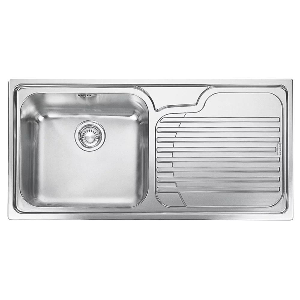 Franke Galassia 1 Bowl Stainless Steel Inset Kitchen Sink 1000 X 500mm