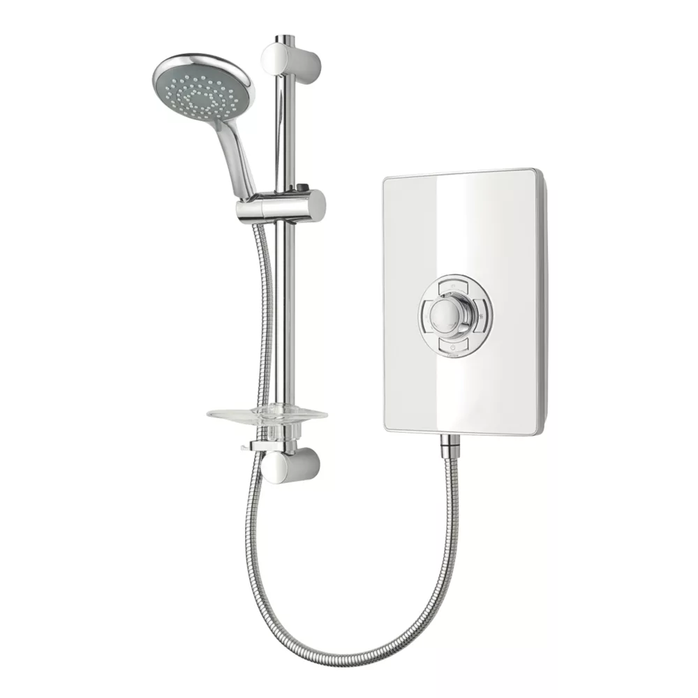 Triton Miniatures White Gloss 9.5kW Manual Electric Shower