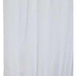 Croydex Textile Shower Curtain White 1800 X 1800mm