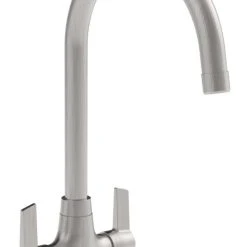 Bristan Echo Easyfit Kitchen Sink Mixer Tap Brushed Nickel