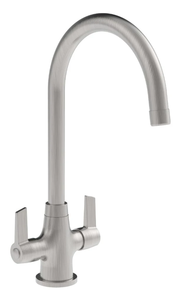 Bristan Echo Easyfit Kitchen Sink Mixer Tap Brushed Nickel
