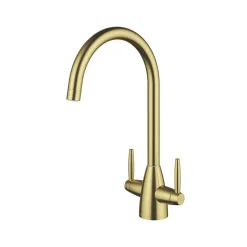 Clearwater Tutti Monobloc Mixer Tap Brushed Brass PVD