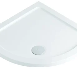 Essentials Quadrant Shower Tray White 1000 X 1000 X 40mm