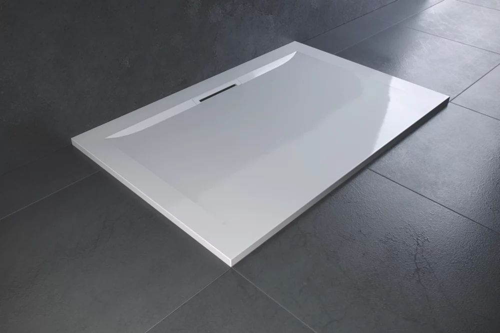 Mira Flight Level Rectangular Shower Tray Gloss White 1400 X 760 X 25mm - Image 4