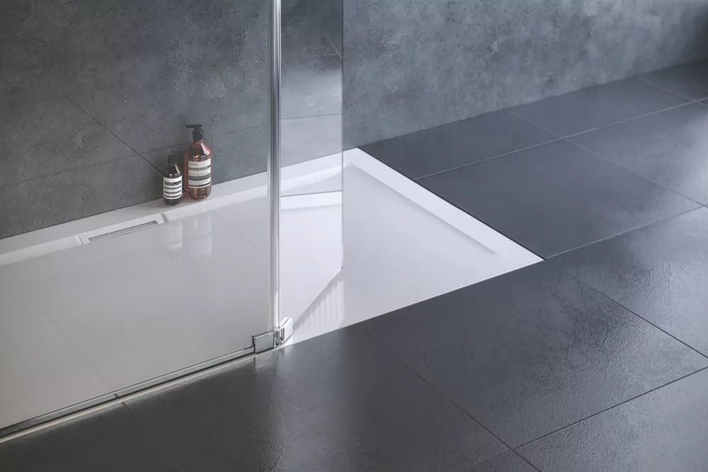 Mira Flight Level Rectangular Shower Tray Gloss White 1400 X 760 X 25mm - Image 5
