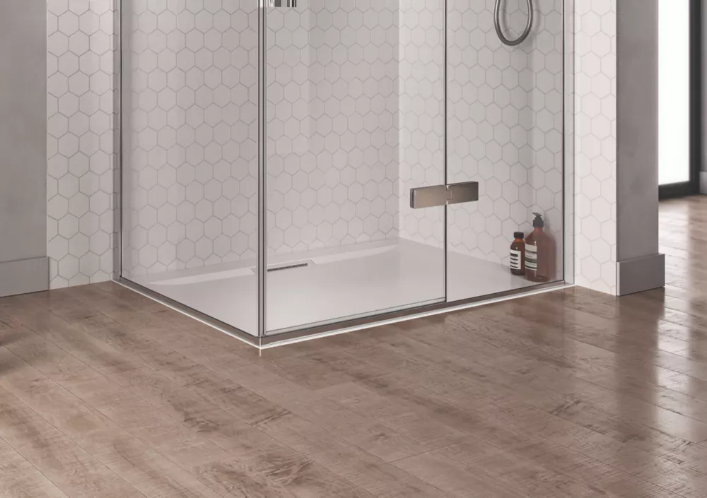 Mira Flight Level Rectangular Shower Tray Gloss White 1400 X 760 X 25mm - Image 6